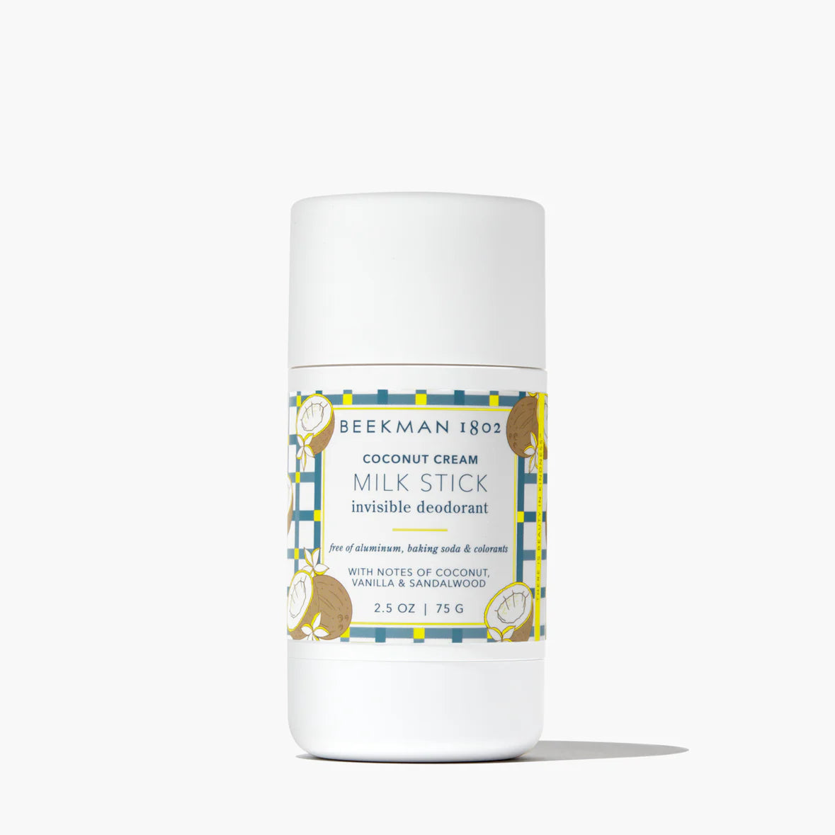 Beekman Coconut Cream Milk Stick Deodorant