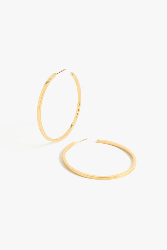 Marrin Costello Jay Hoops 2" Gold