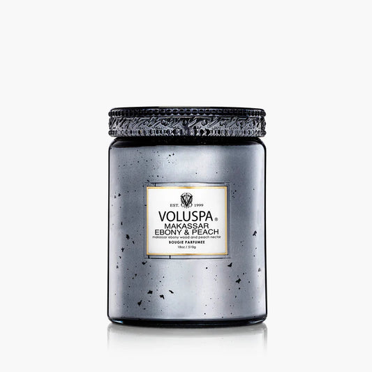 Voluspa Makassar Ebony & Peach Large Jar