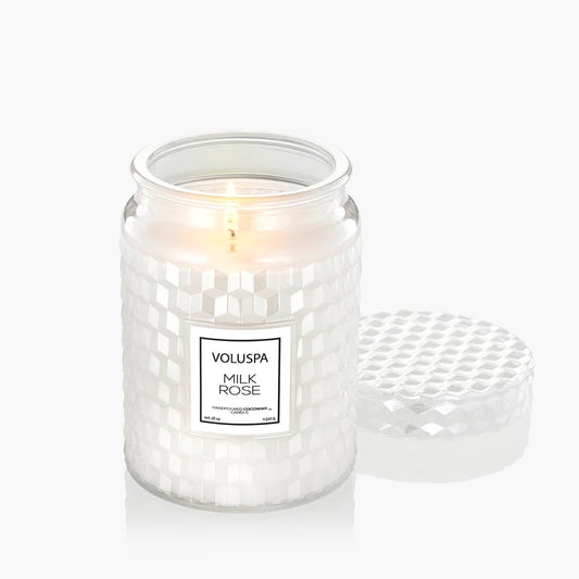 Voluspa Milk Rose Large Jar