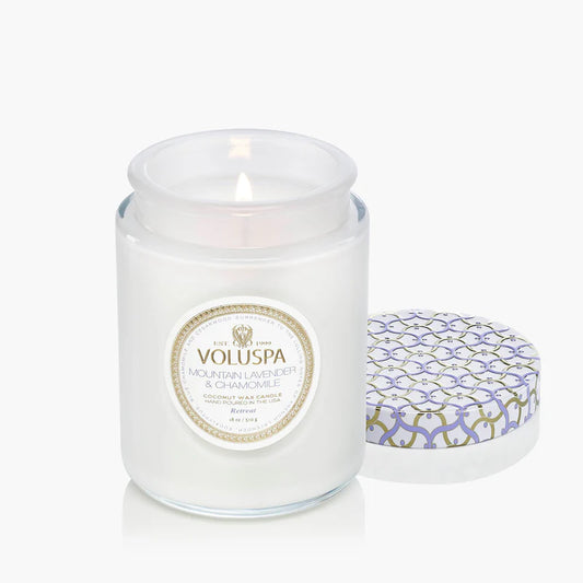Voluspa Mountain Lavender & Chamomile Large Jar
