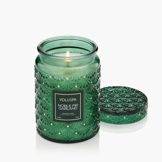 Voluspa Noble Fir Garland Large Jar