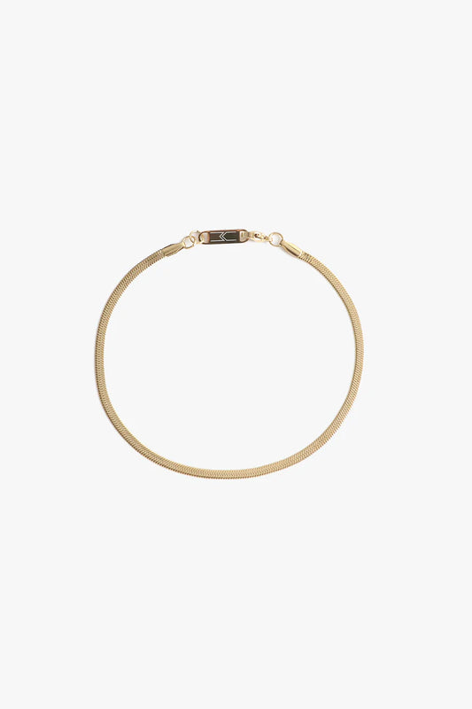 MC Ramsey Anklet 3mm Gold