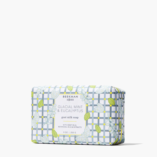 Beekman Glacial Mint & Eucalyptus Bar Soap