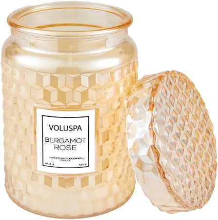 Voluspa Bergamot Rose Large Jar